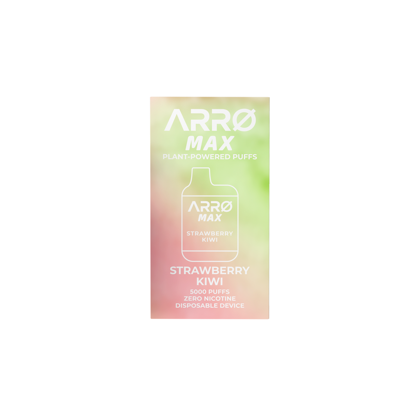 ARRØ MAX – Strawberry Kiwi (5,000 Puffs) Plant Powered Aromatherapy Device, Single Pack
