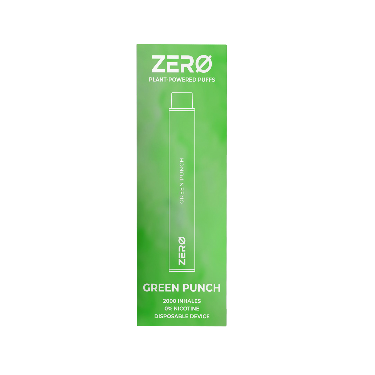 Zero – Plant Powered Aromatherapy Device, Single Pack (Green Punch)