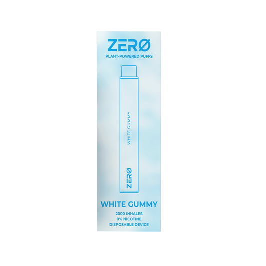 Zero – Plant Powered Aromatherapy Device, Single Pack (White Gummy)